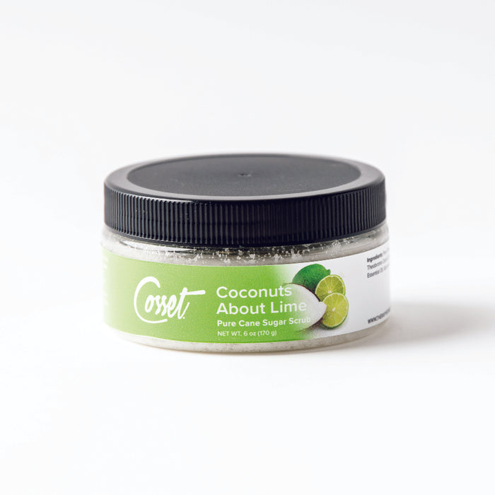 Coconuts About Lime Pure Cane Sugar Scrub