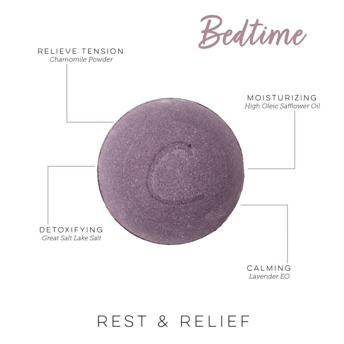 100% Natural Bedtime Therapy Bath Bomb