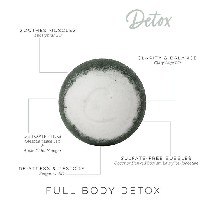 Detox Therapy Bath Bomb (Balance Hormones - Bubble Bath)