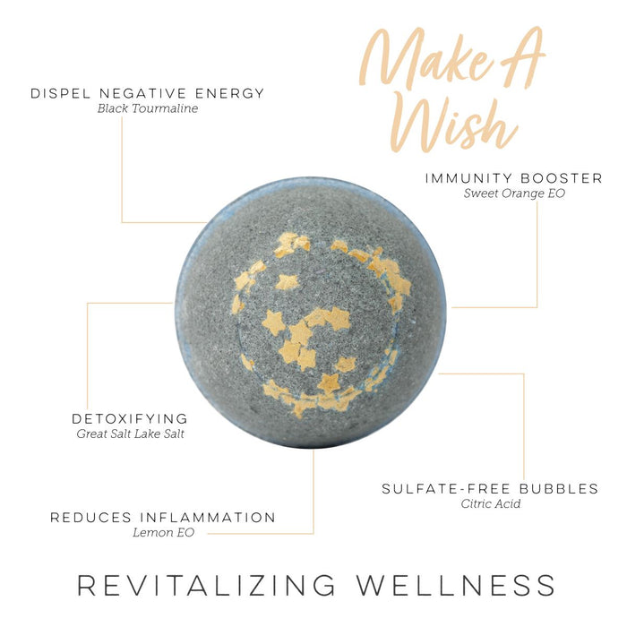 Make-A-Wish Therapy Bath Bomb (Calming - Bubble Bath)