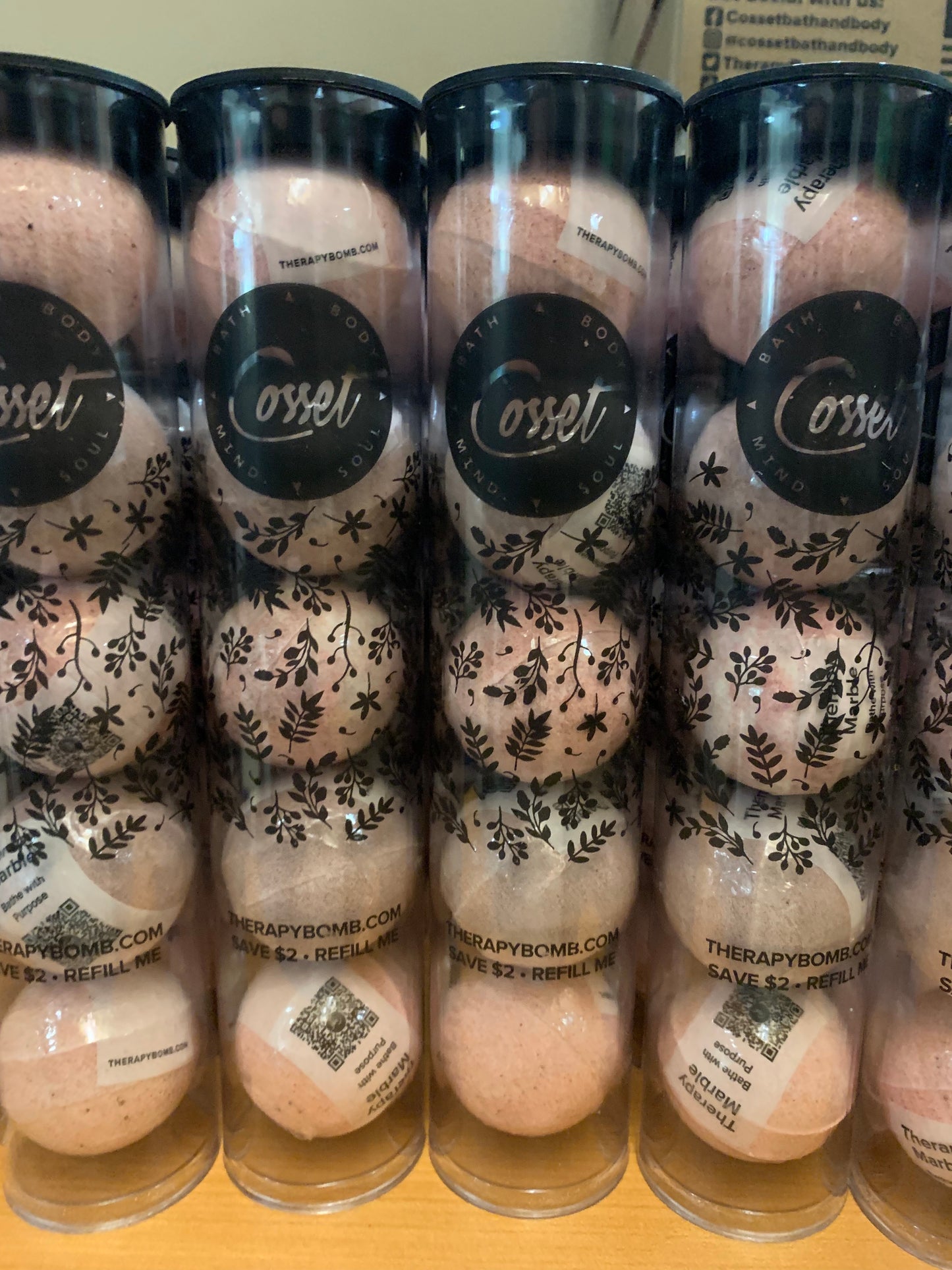 Cosset Special Marble 5ct. (Stocking Stuffer) Bath Bomb