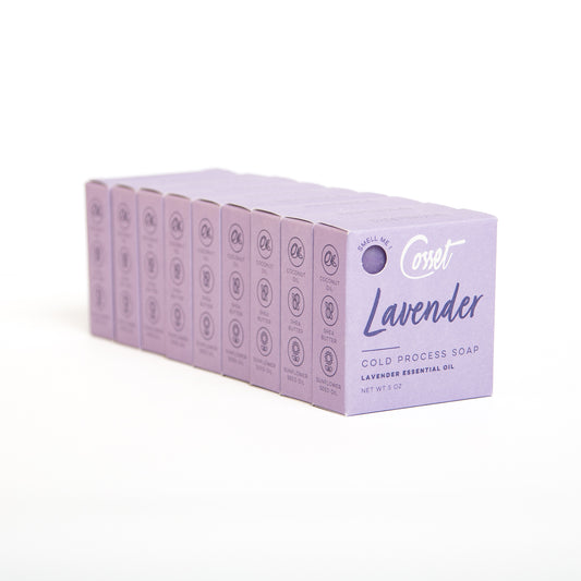 Lavender - Cold Process Palm Free Soap Box Set
