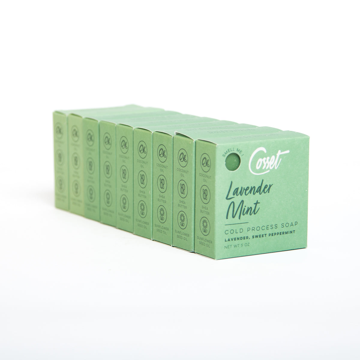 Lavender Mint - Cold Process Palm Free Soap Box Set