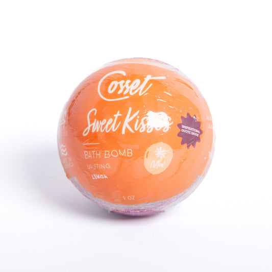 Sweet Kisses Therapy Bath Bomb (Uplifting - Bubble Bath)