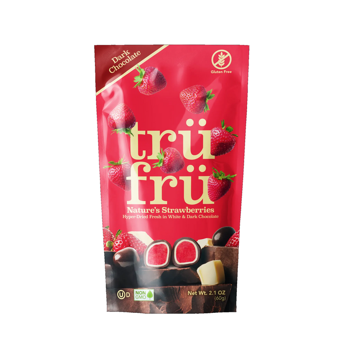 Trü Frü - Dark Chocolate Strawberries (2.1oz)